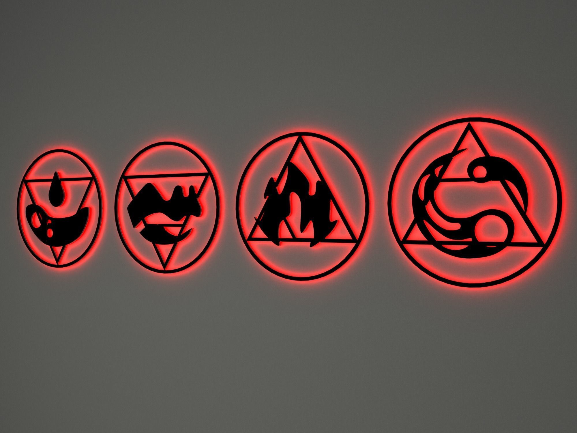 Dekoratif Tablo - Duvar Dekoru - Decor Low-poly 3D model_4