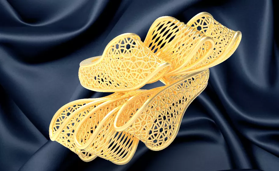 fiber ring  3D print model_0