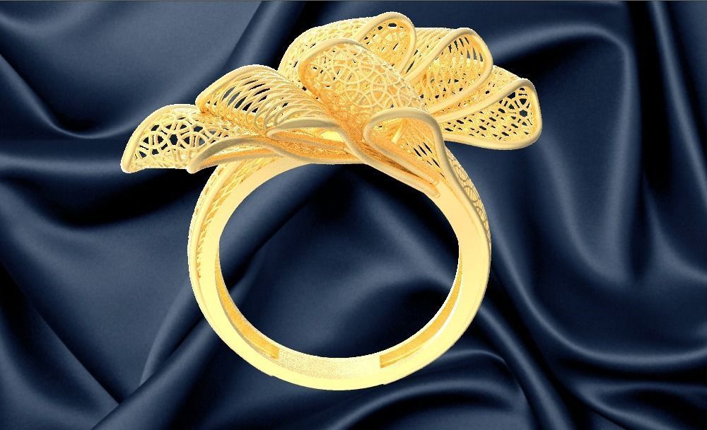 fiber ring  3D print model_2