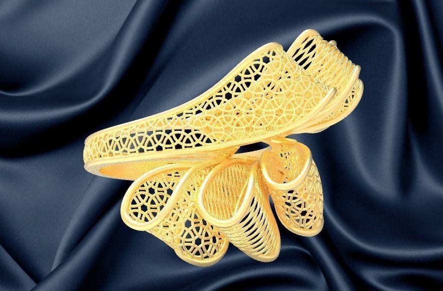 fiber ring  3D print model_1