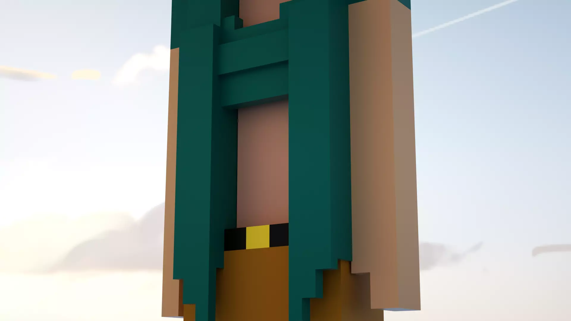 3D Meebits Freed 3D Low-poly 3D model_0