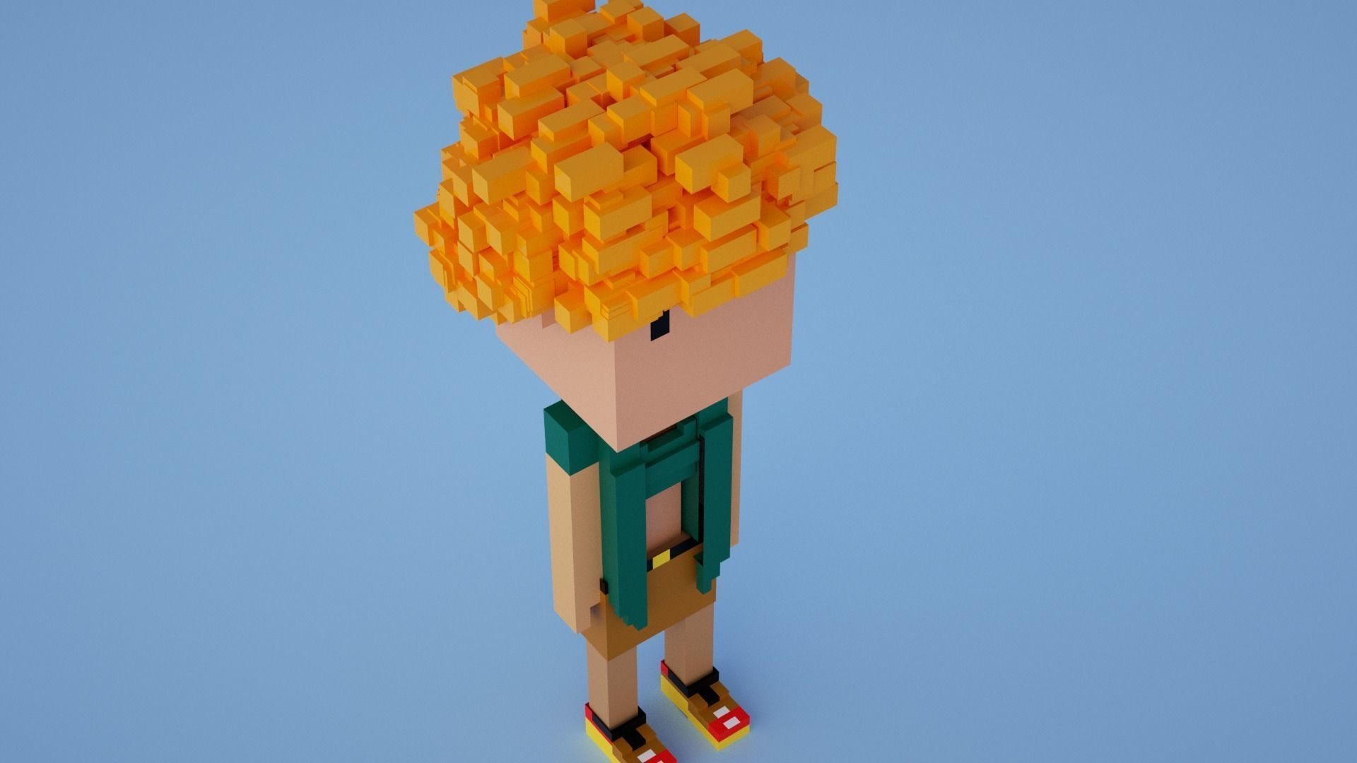 3D Meebits Freed 3D Low-poly 3D model_5