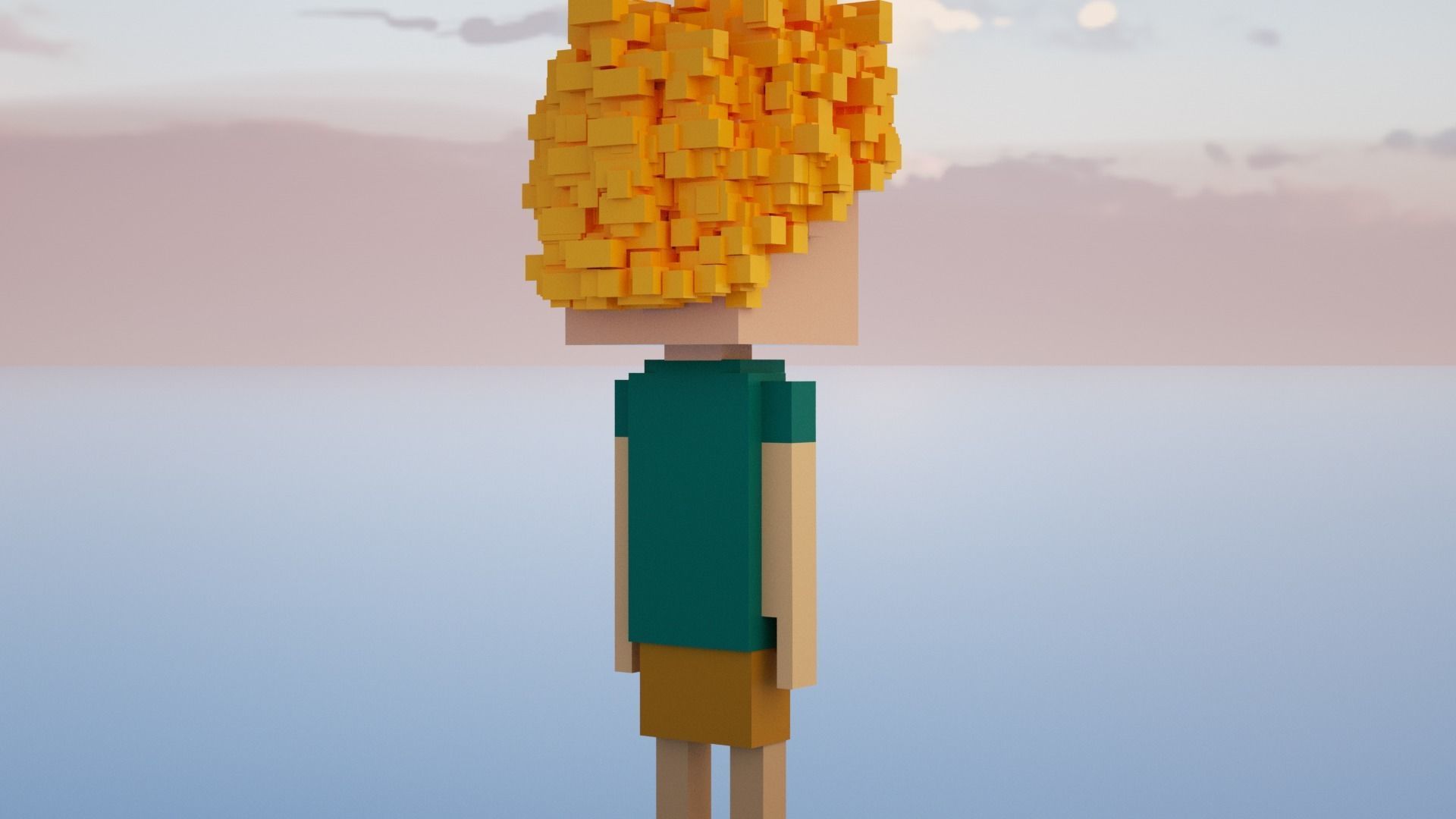 3D Meebits Freed 3D Low-poly 3D model_10