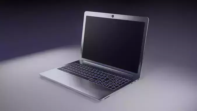 Laptop 3D model computer