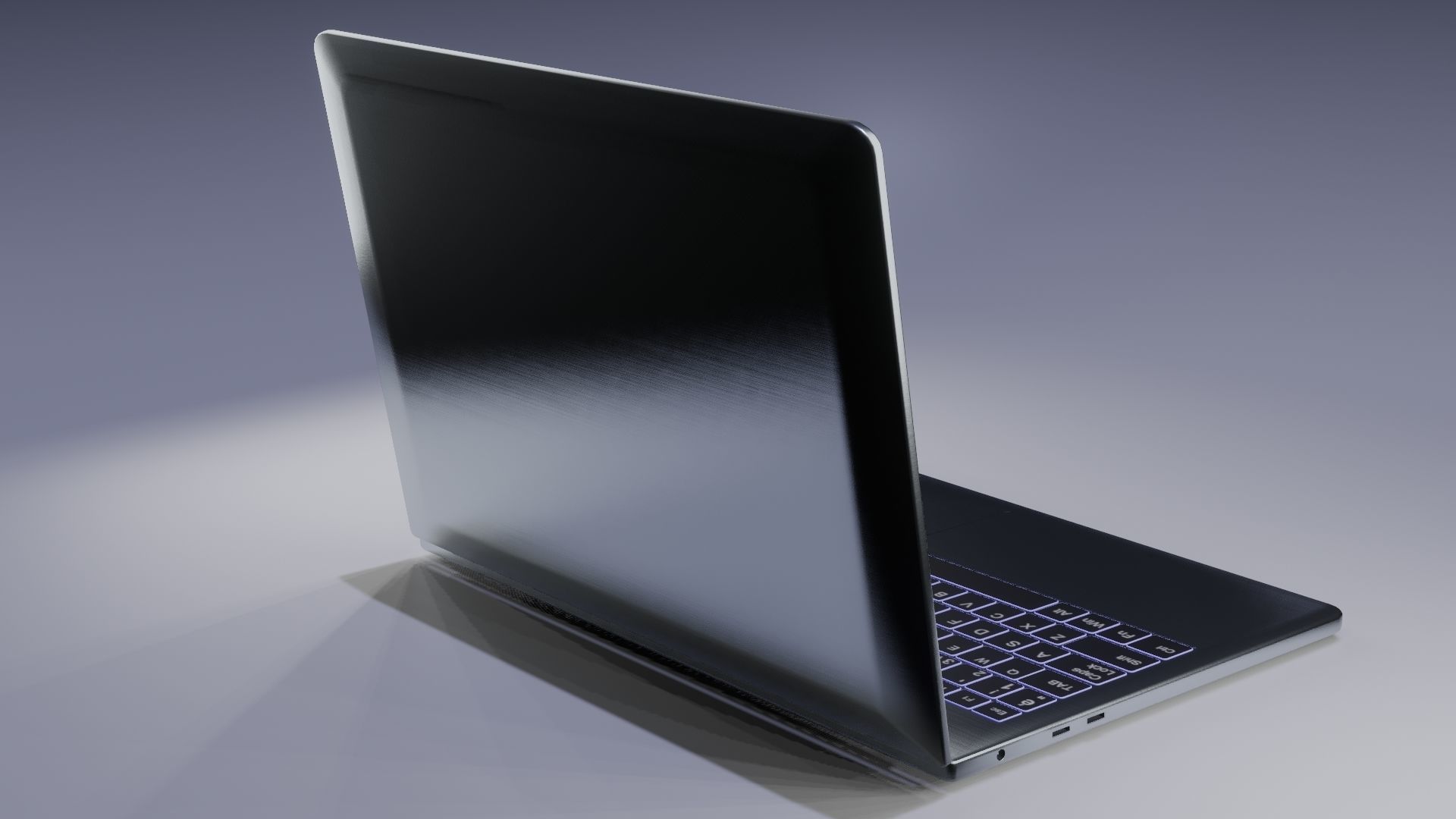 Laptop 3D model computer 3D model_5