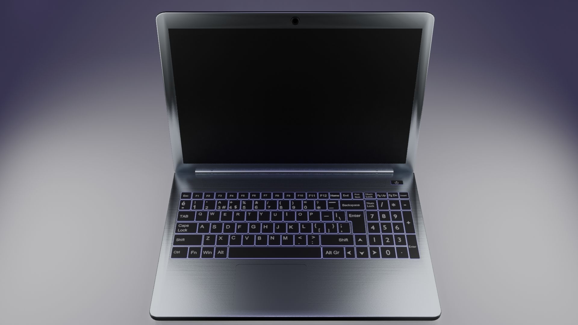 Laptop 3D model computer 3D model_4