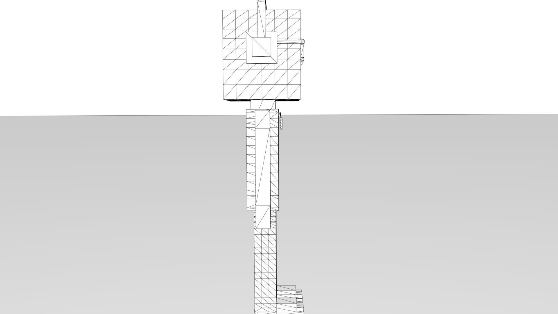 3D Meebits Pool 3D Low-poly 3D model_18