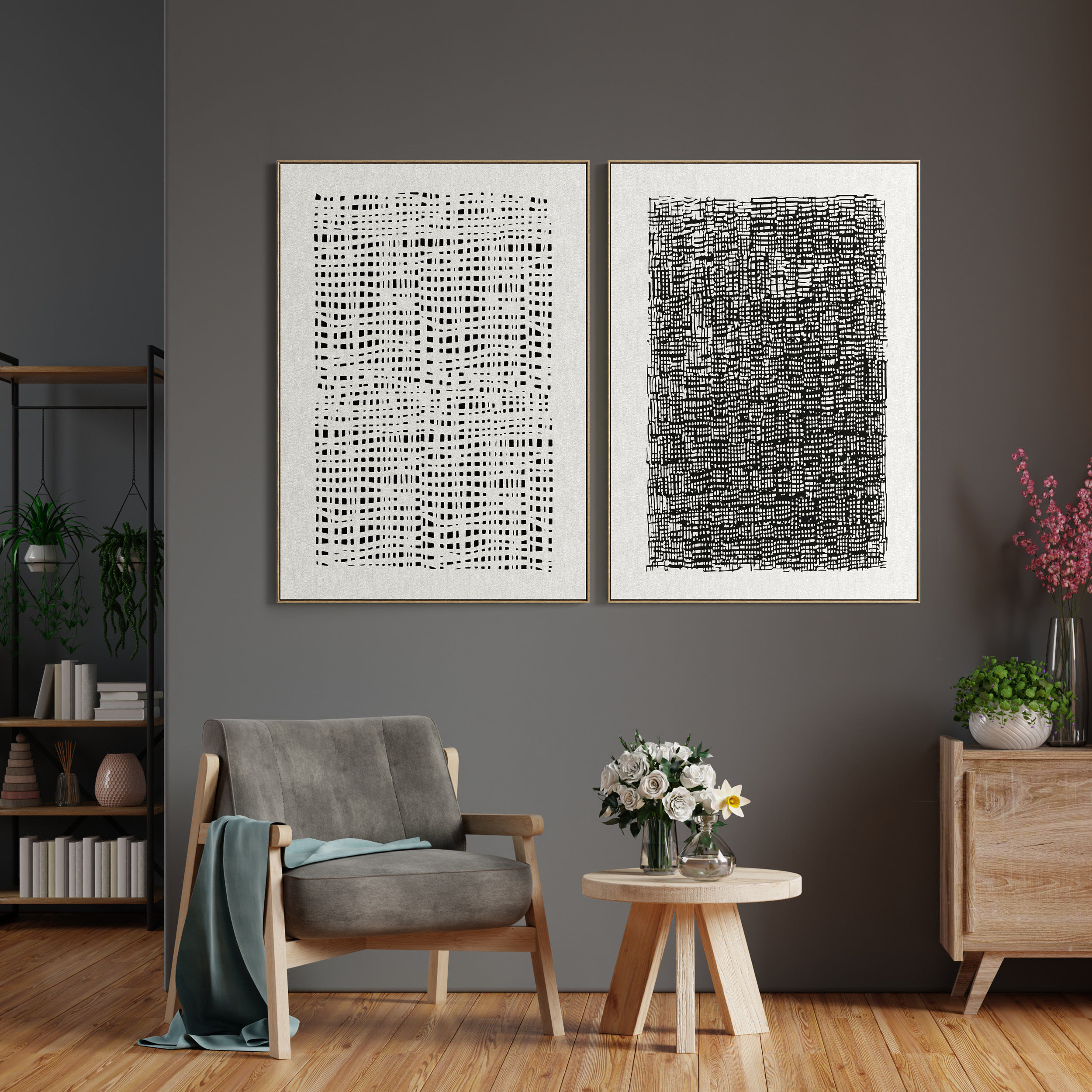 Photo Frame 180 Low-poly 3D model_3