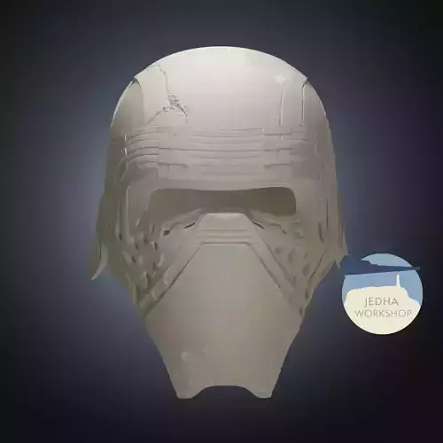 Star Wars Kylo Ren Reforged Version 3D Helmet  Files 3D print model