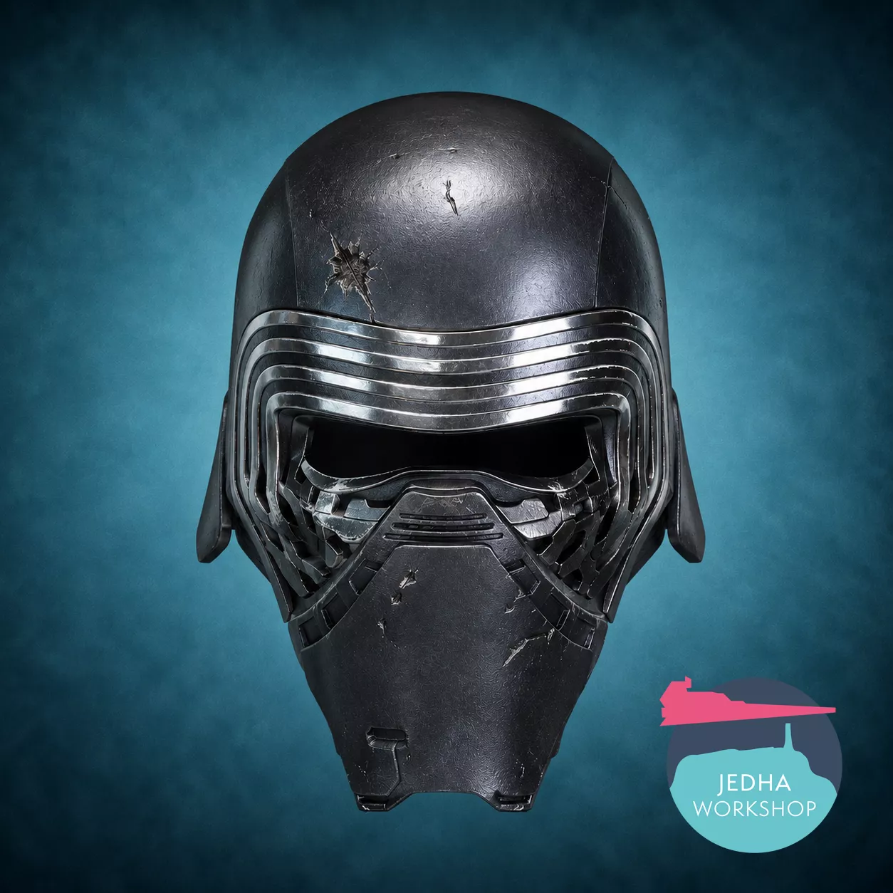 Kylo Ren Helmet Original 3D Print Files The Force Awakens 3D print model