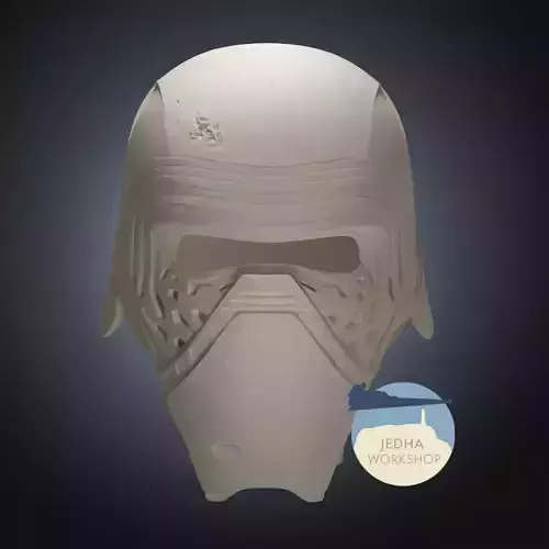 Star Wars Kylo Ren Original Version 3D Helmet Files 3D print model