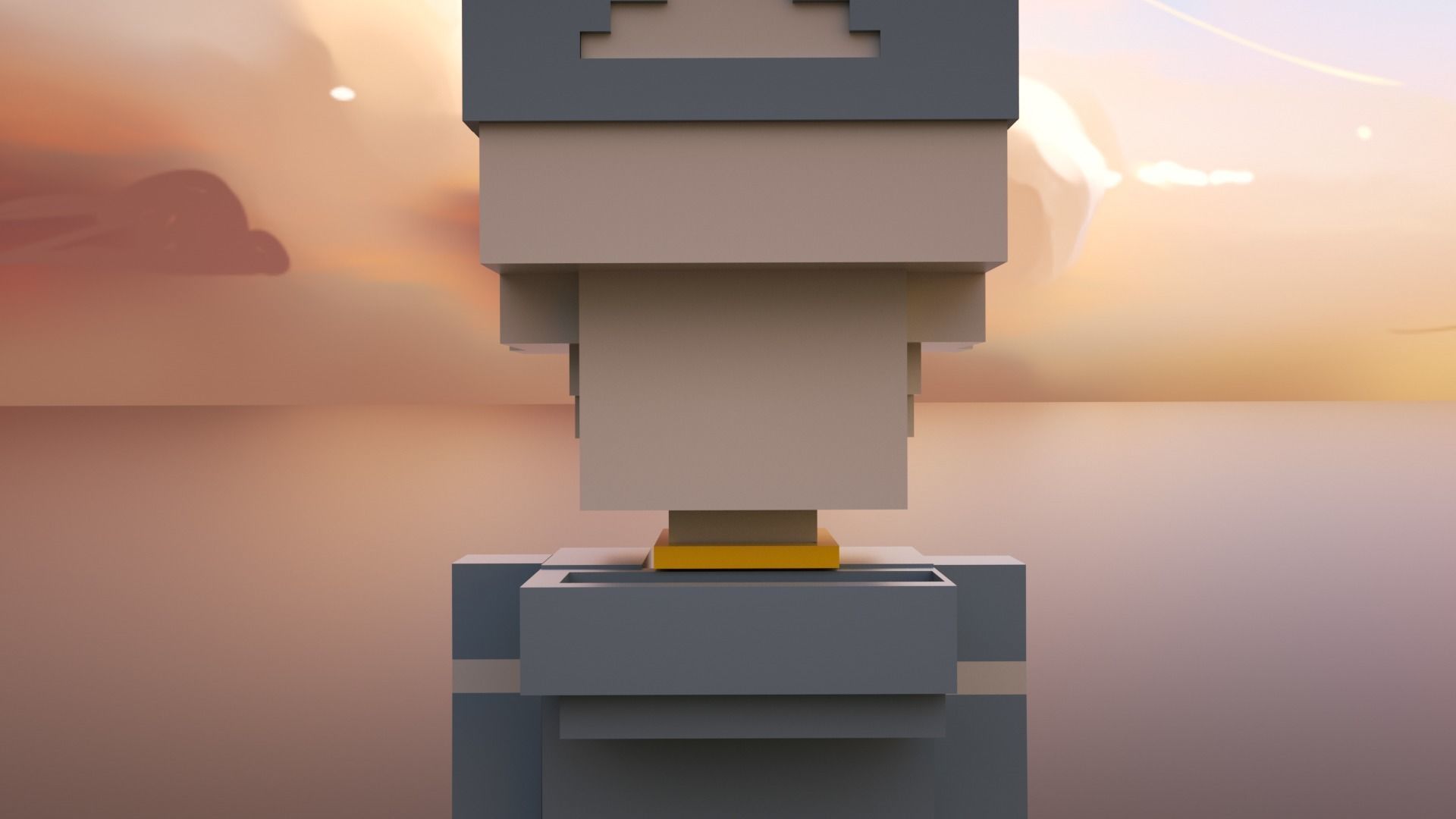 3D Meebits Jamy 3D Low-poly 3D model_15