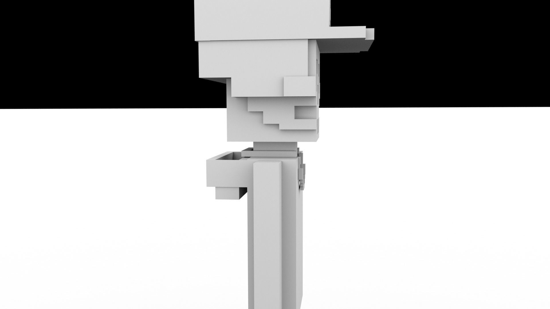 3D Meebits Jamy 3D Low-poly 3D model_19