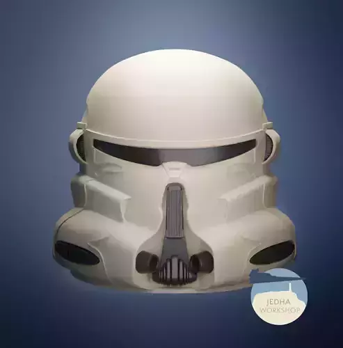 Star Wars Airborne Trooper Realistic Style 3D Helmet Files 3D print model