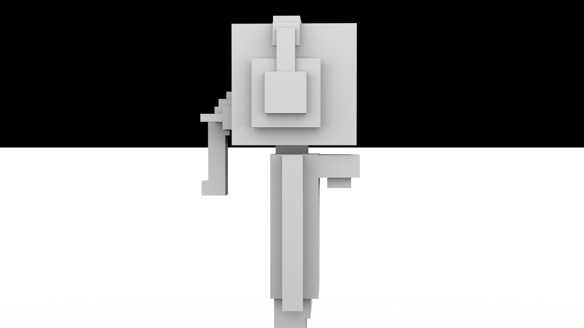 3D Meebits Fill 3D Low-poly 3D model_15