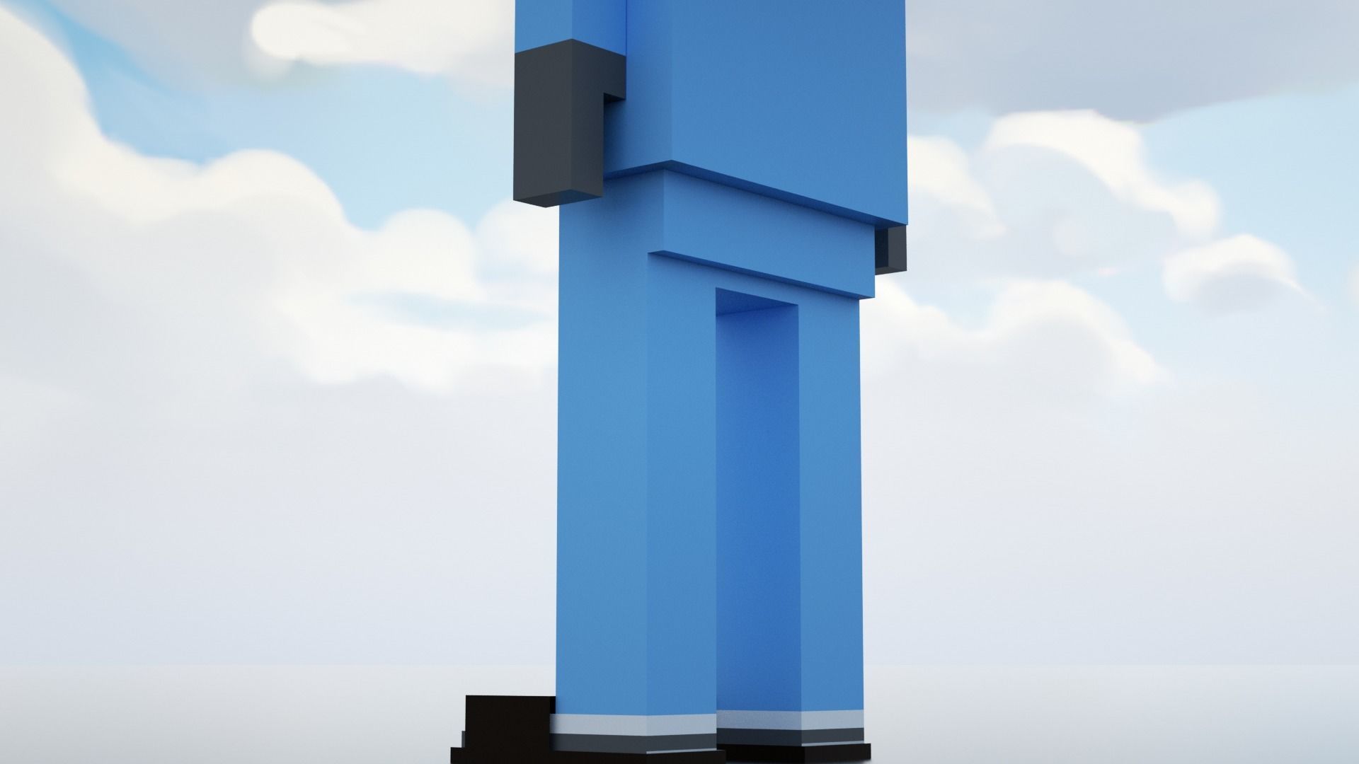 3D Meebits Fill 3D Low-poly 3D model_6