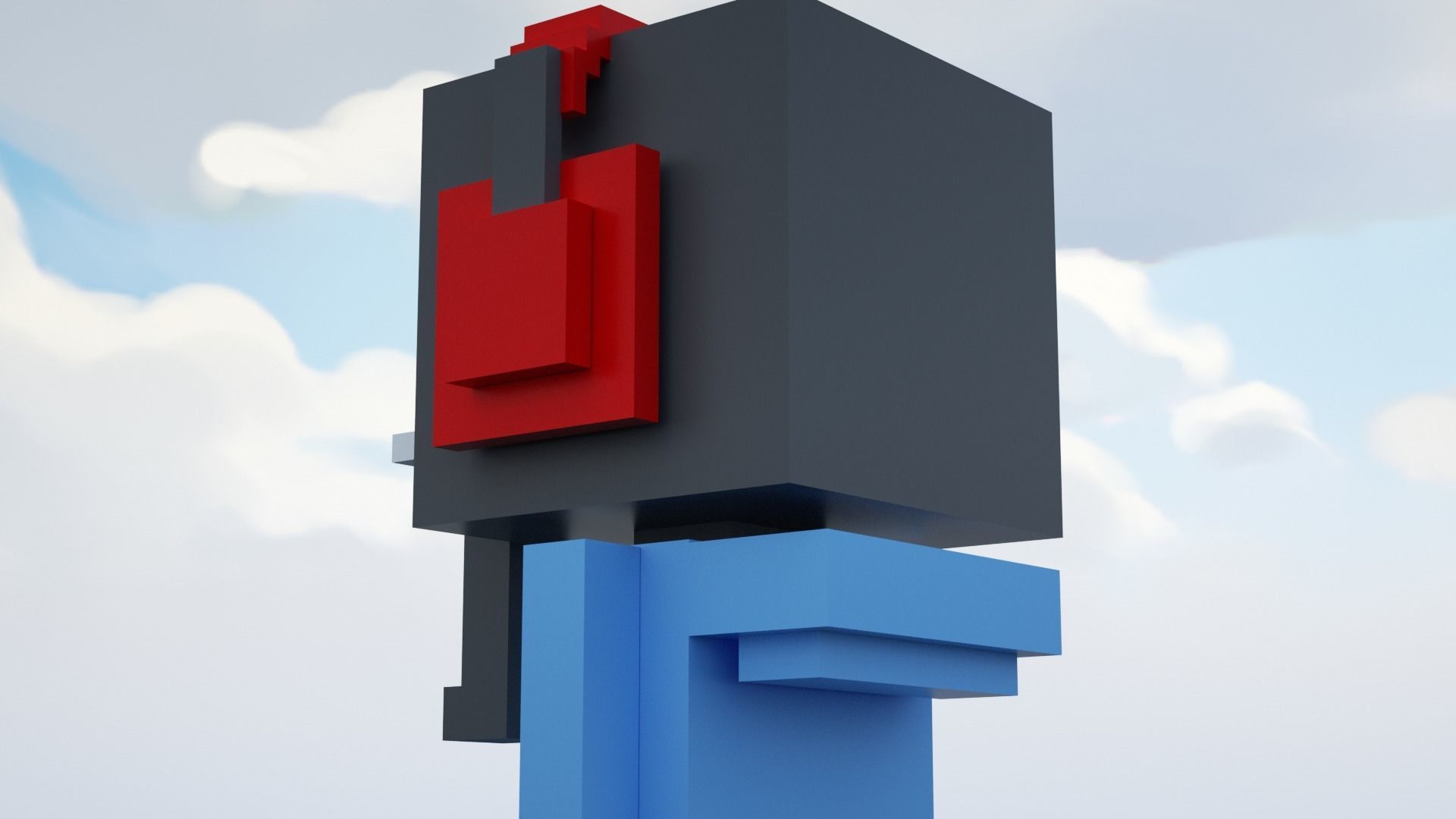 3D Meebits Fill 3D Low-poly 3D model_8