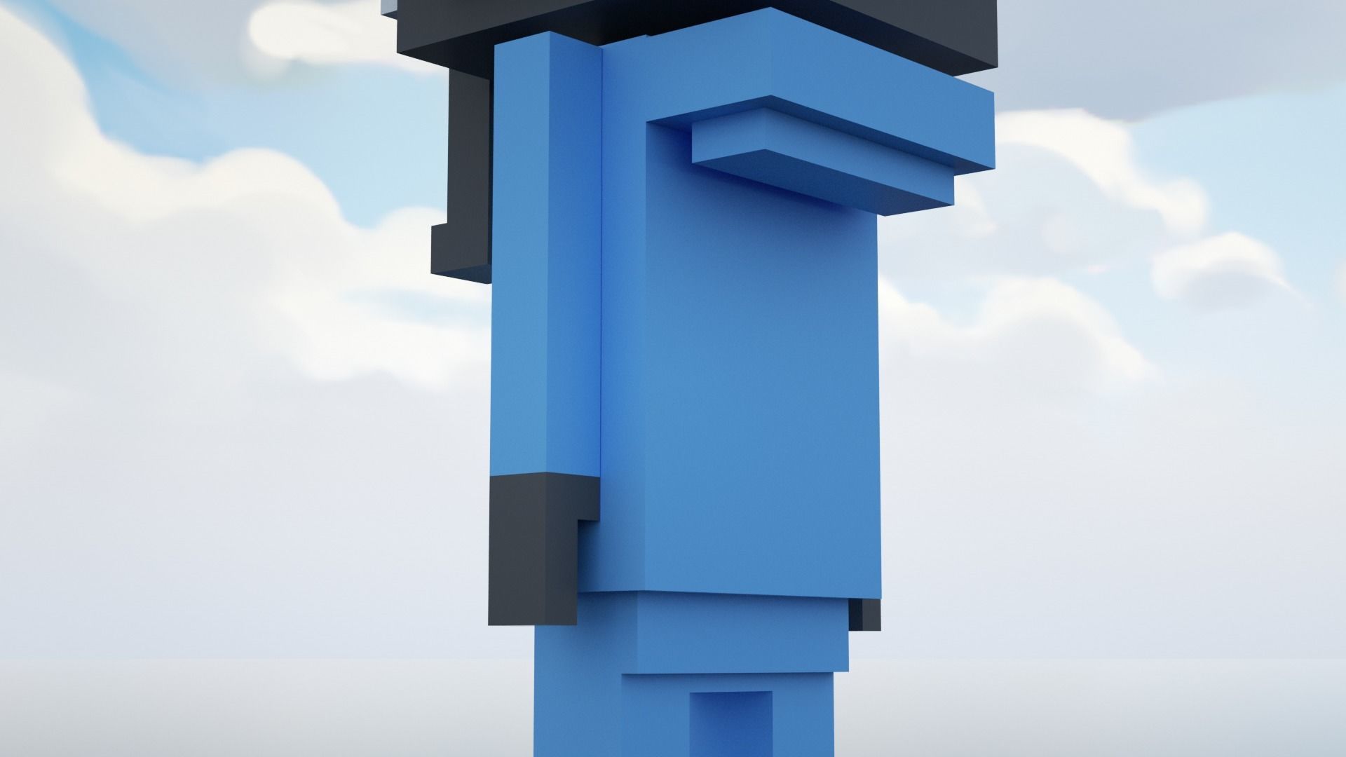 3D Meebits Fill 3D Low-poly 3D model_7