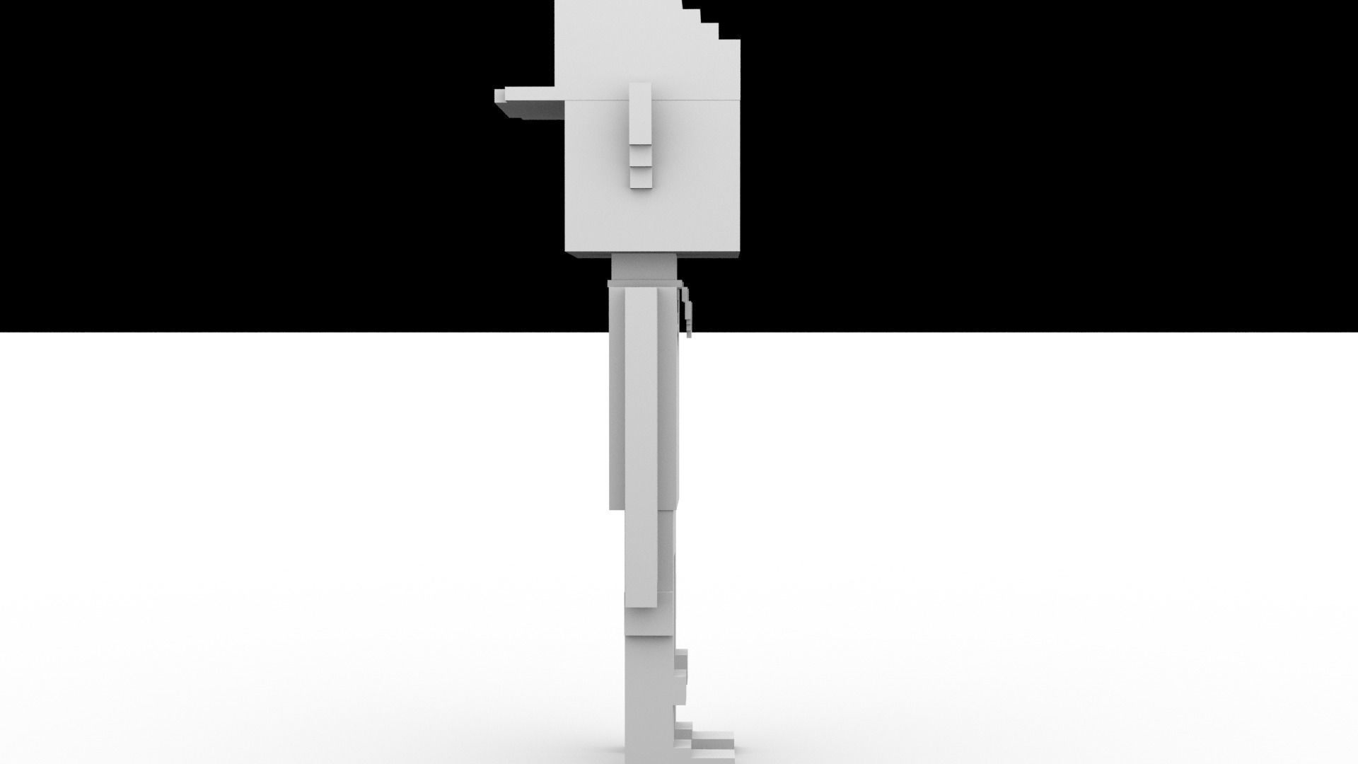 3D Meebits David 3D Low-poly 3D model_12