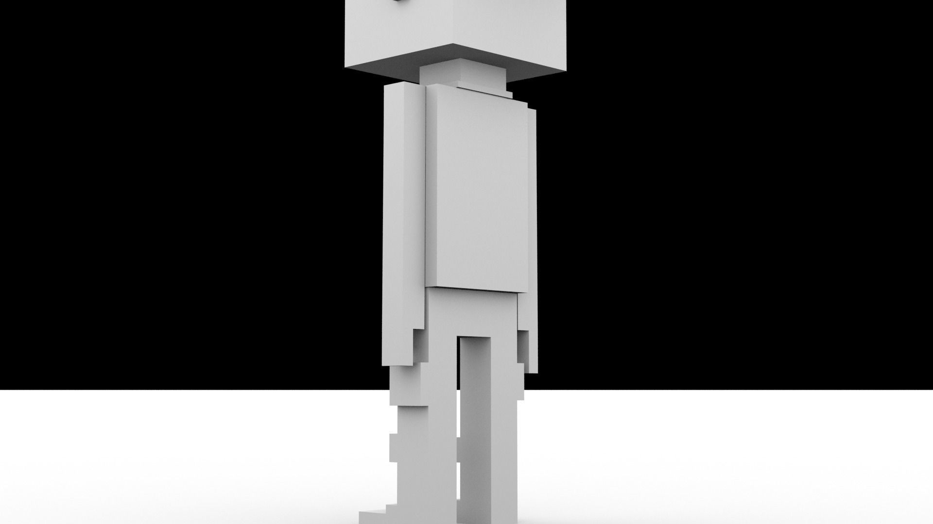 3D Meebits David 3D Low-poly 3D model_15