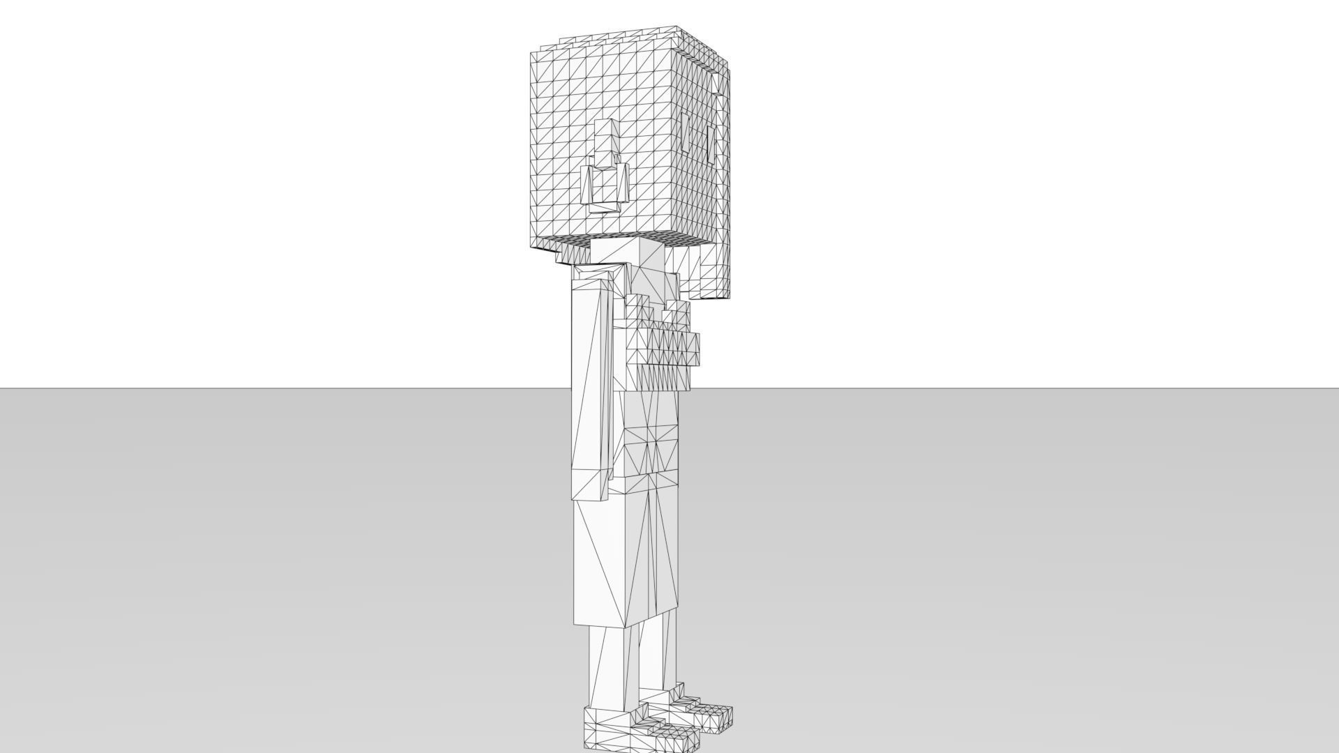 3D Meebits Silvia 3D Low-poly 3D model_17