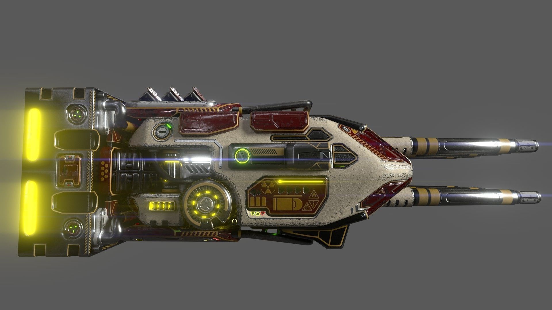 Imperial Spinal Assault Cannon 3D model_7