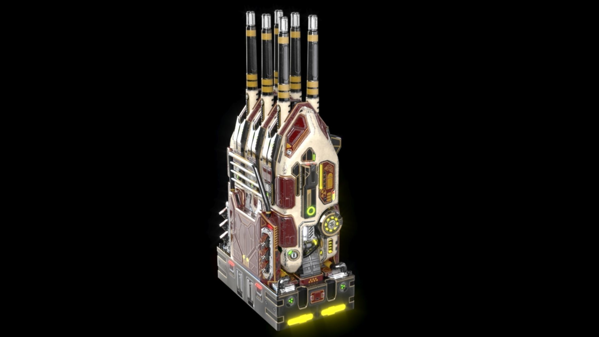 Imperial Spinal Assault Cannon 3D model_33