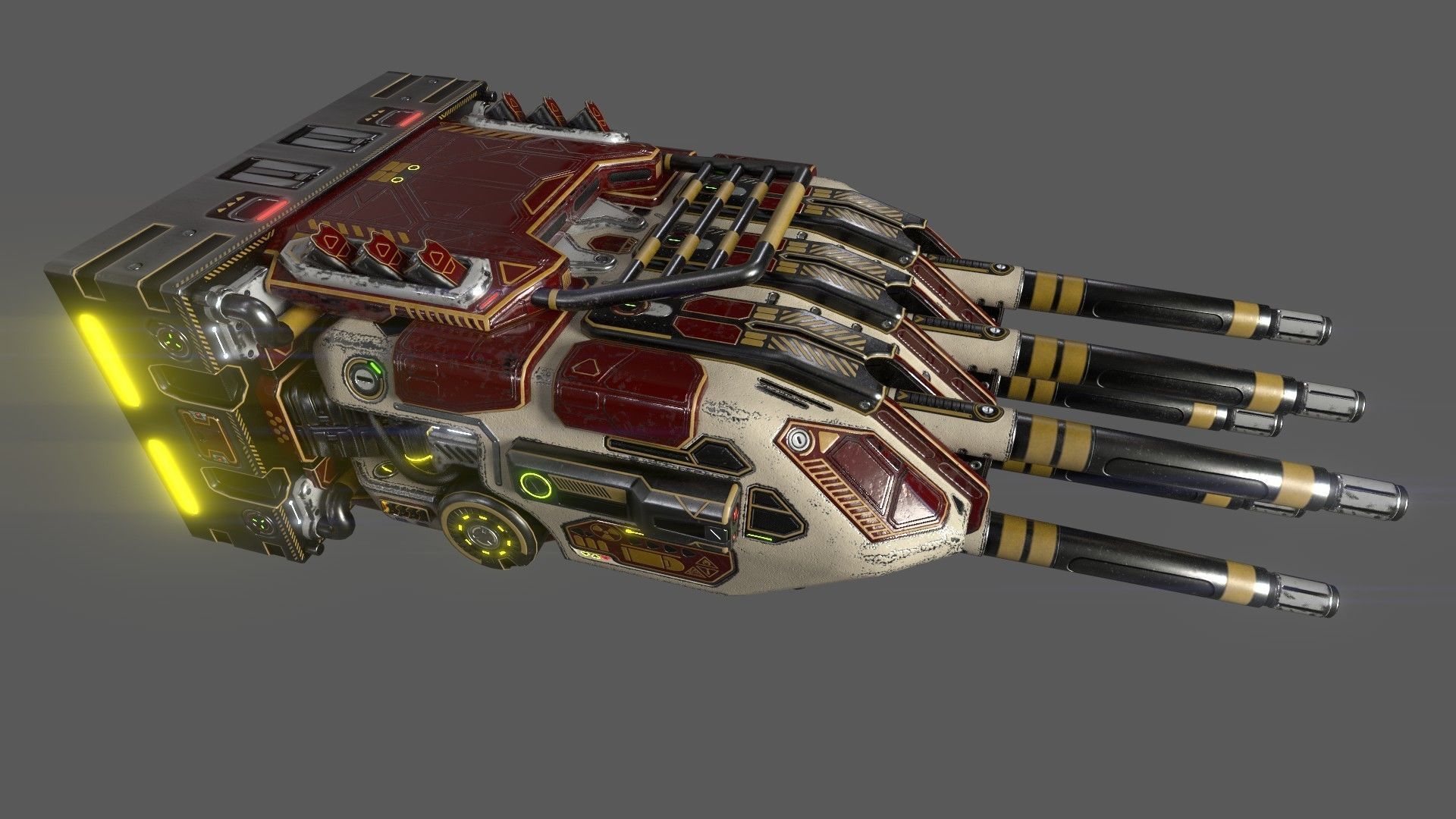 Imperial Spinal Assault Cannon 3D model_6