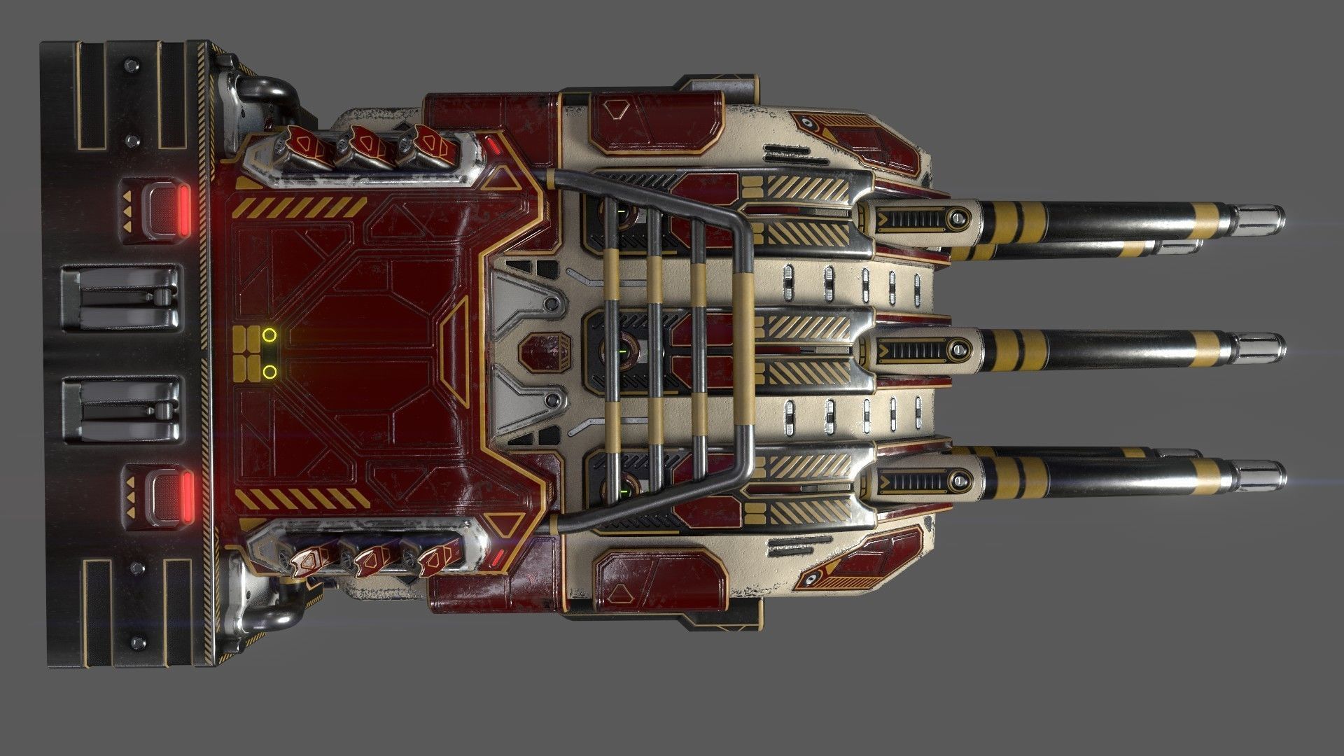 Imperial Spinal Assault Cannon 3D model_8