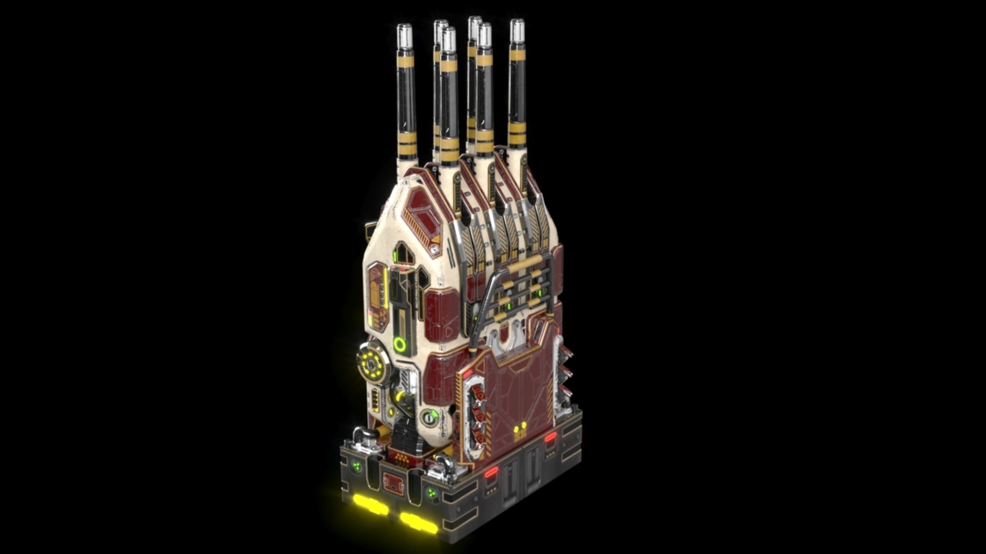 Imperial Spinal Assault Cannon 3D model_22