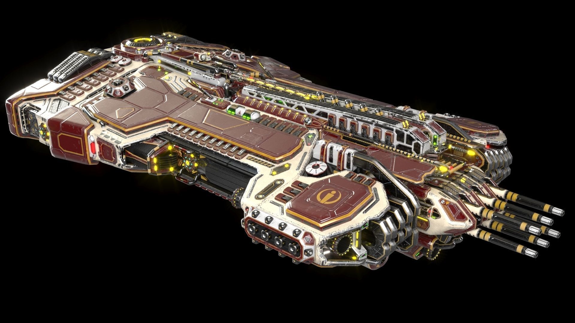 Imperial Spinal Assault Cannon 3D model_15