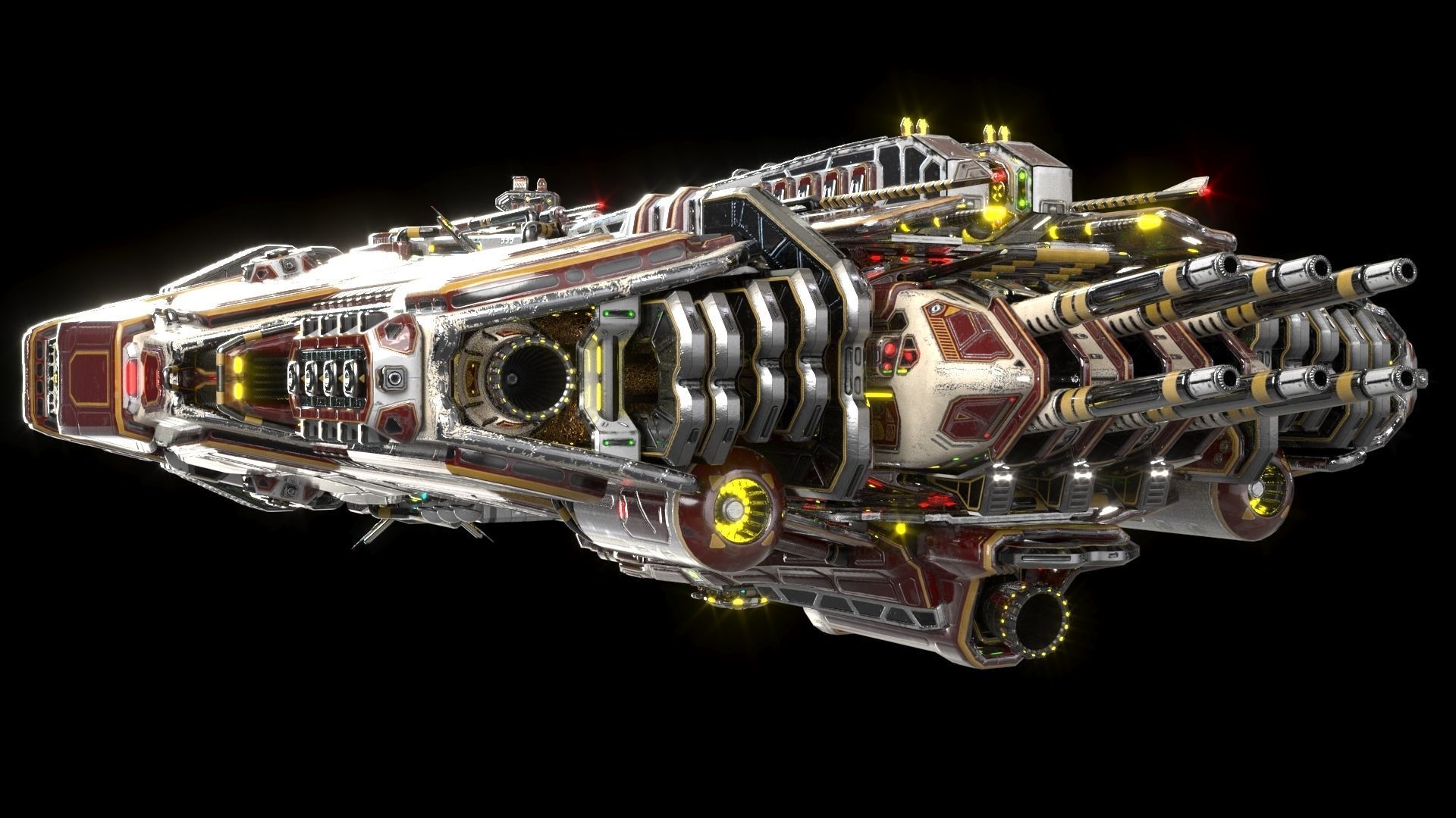 Imperial Spinal Assault Cannon 3D model_16