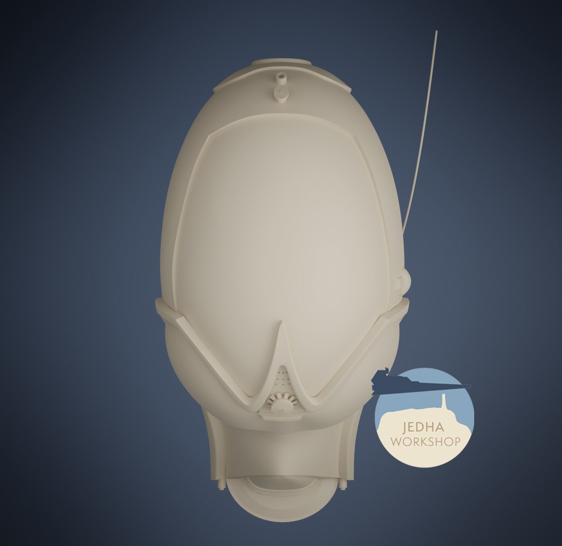 Star Wars Death Star Droid RA-7 Protocol 3D print model_3