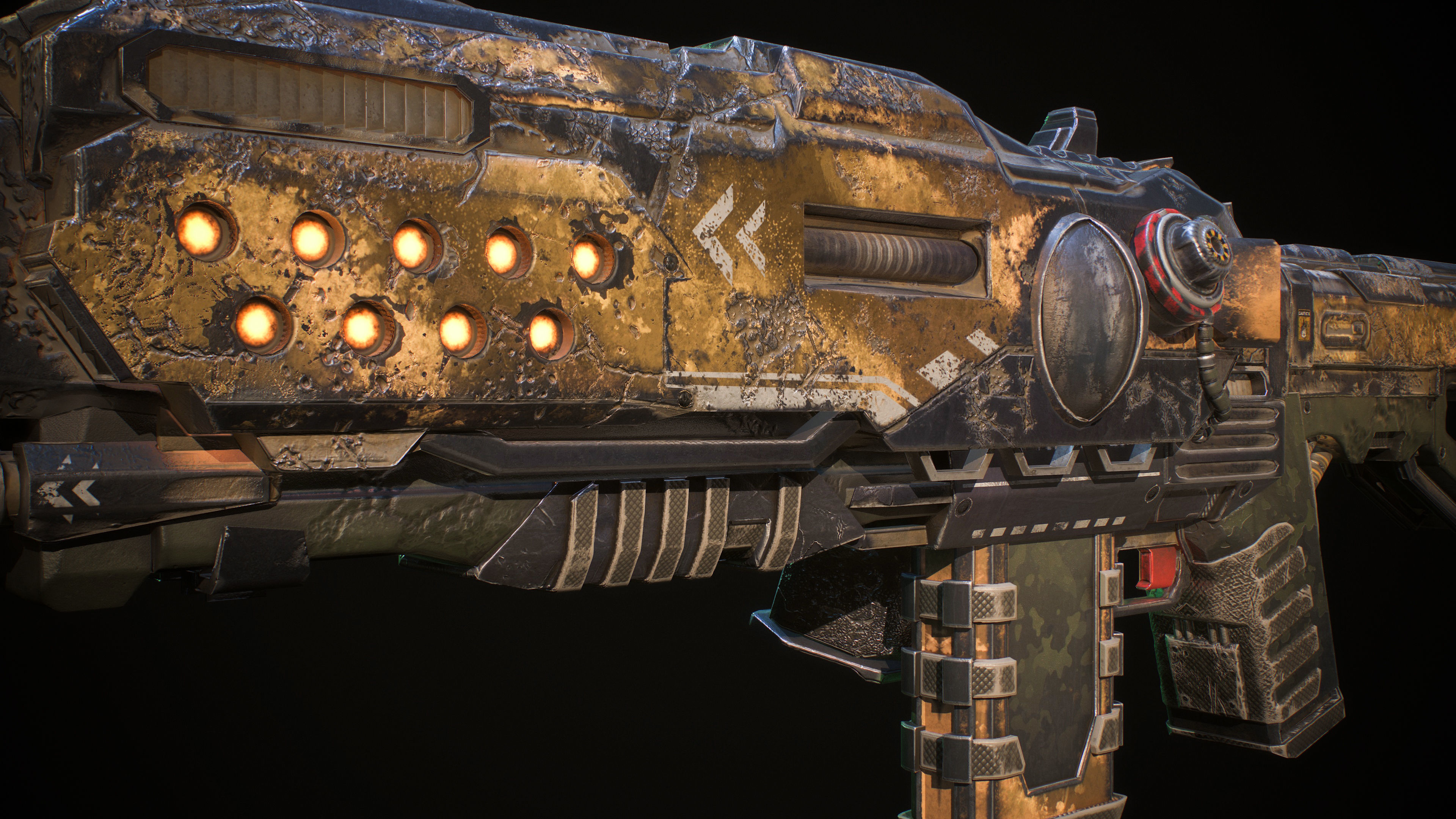 Hammervolt Rifle Low-poly 3D model_6