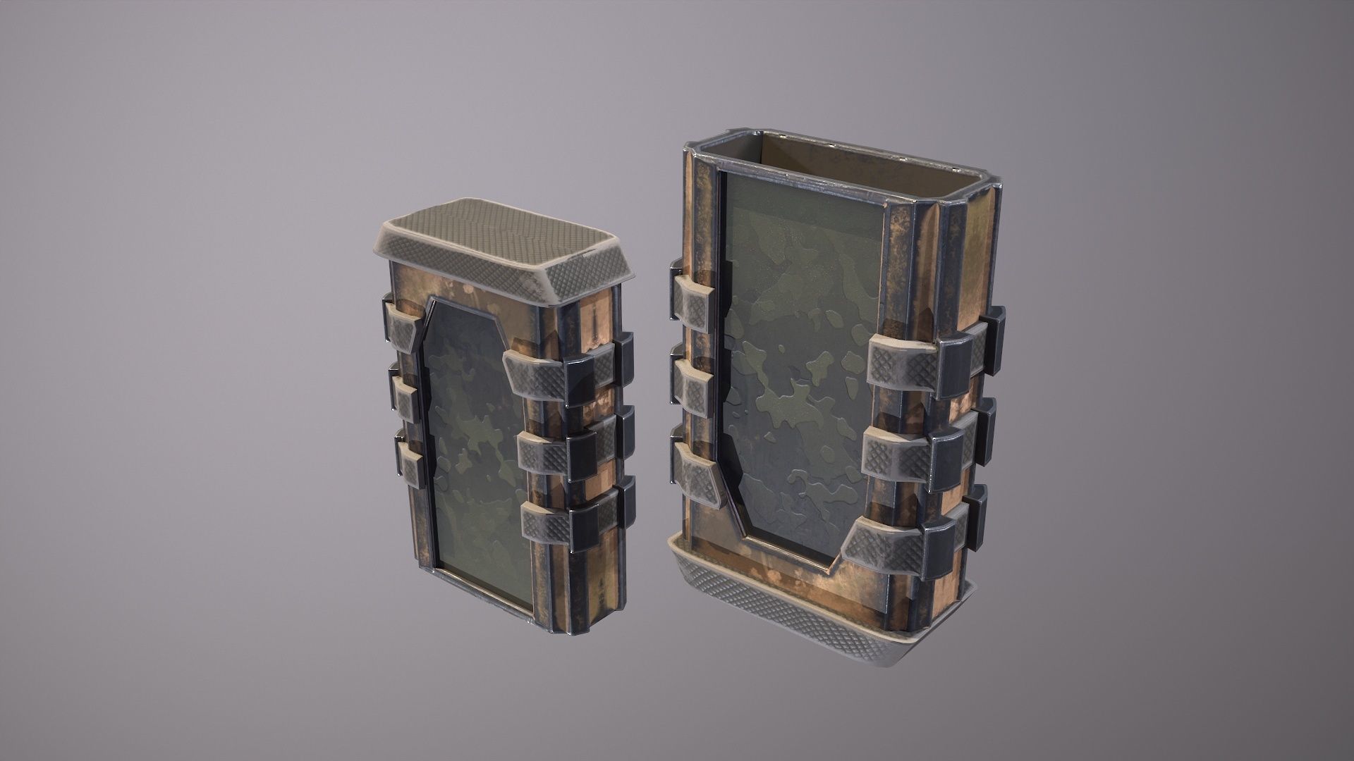 Hammervolt Rifle Low-poly 3D model_19