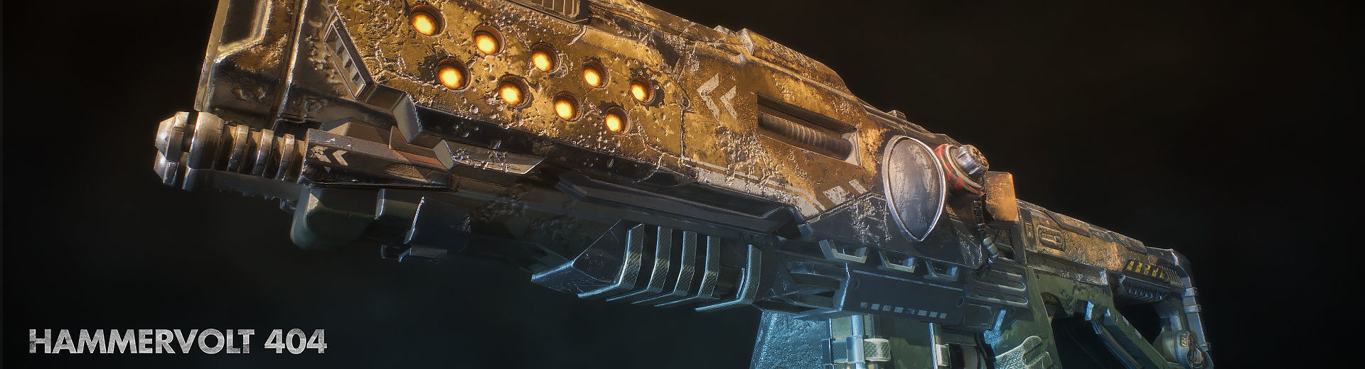 Hammervolt Rifle Low-poly 3D model_8