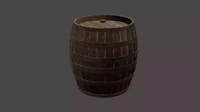 Wood Barrel