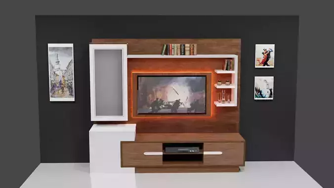 Modern Television Unit