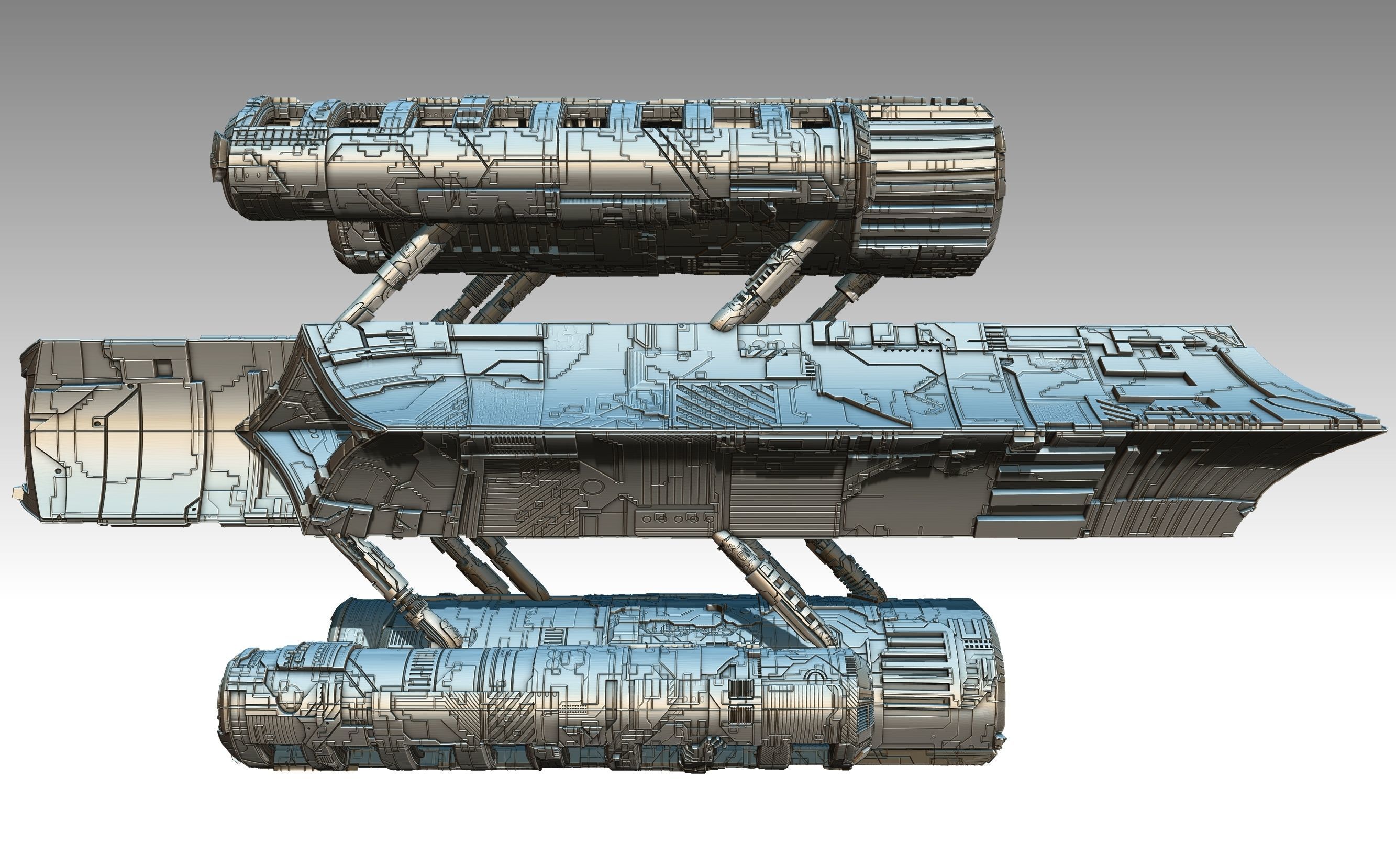 space equipment node 00143 3D model_3