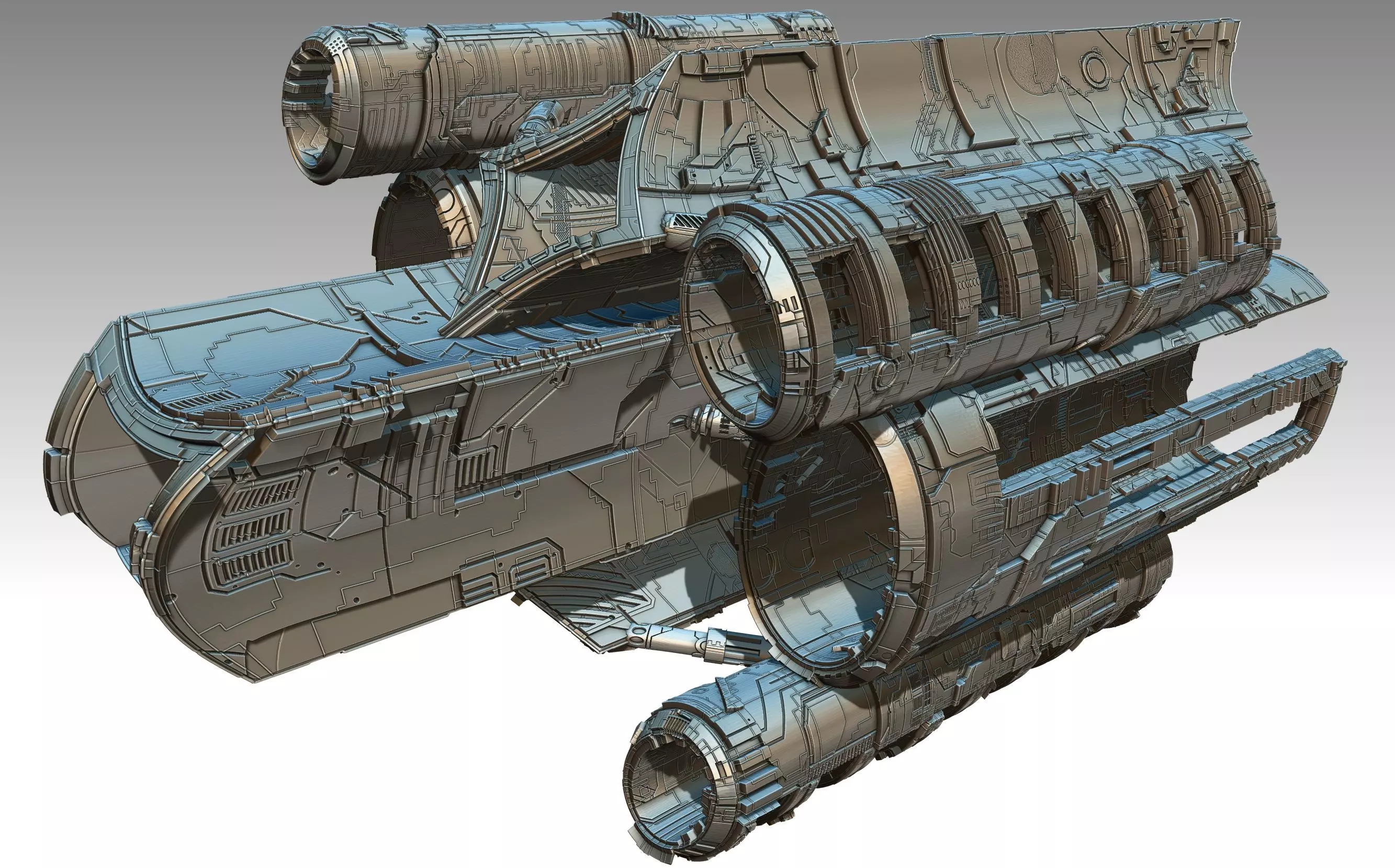 space equipment node 00143 3D model_0