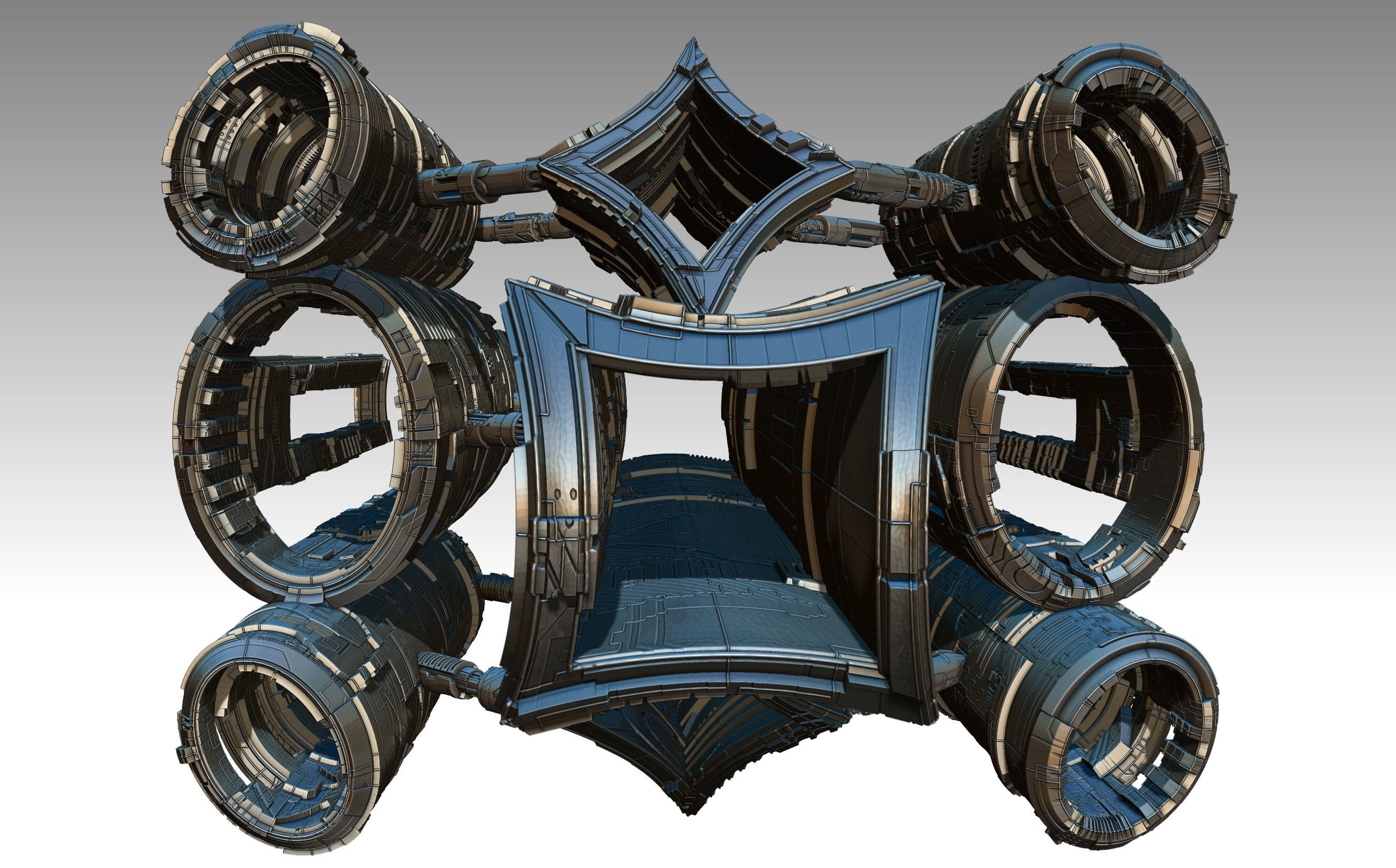 space equipment node 00143 3D model_15