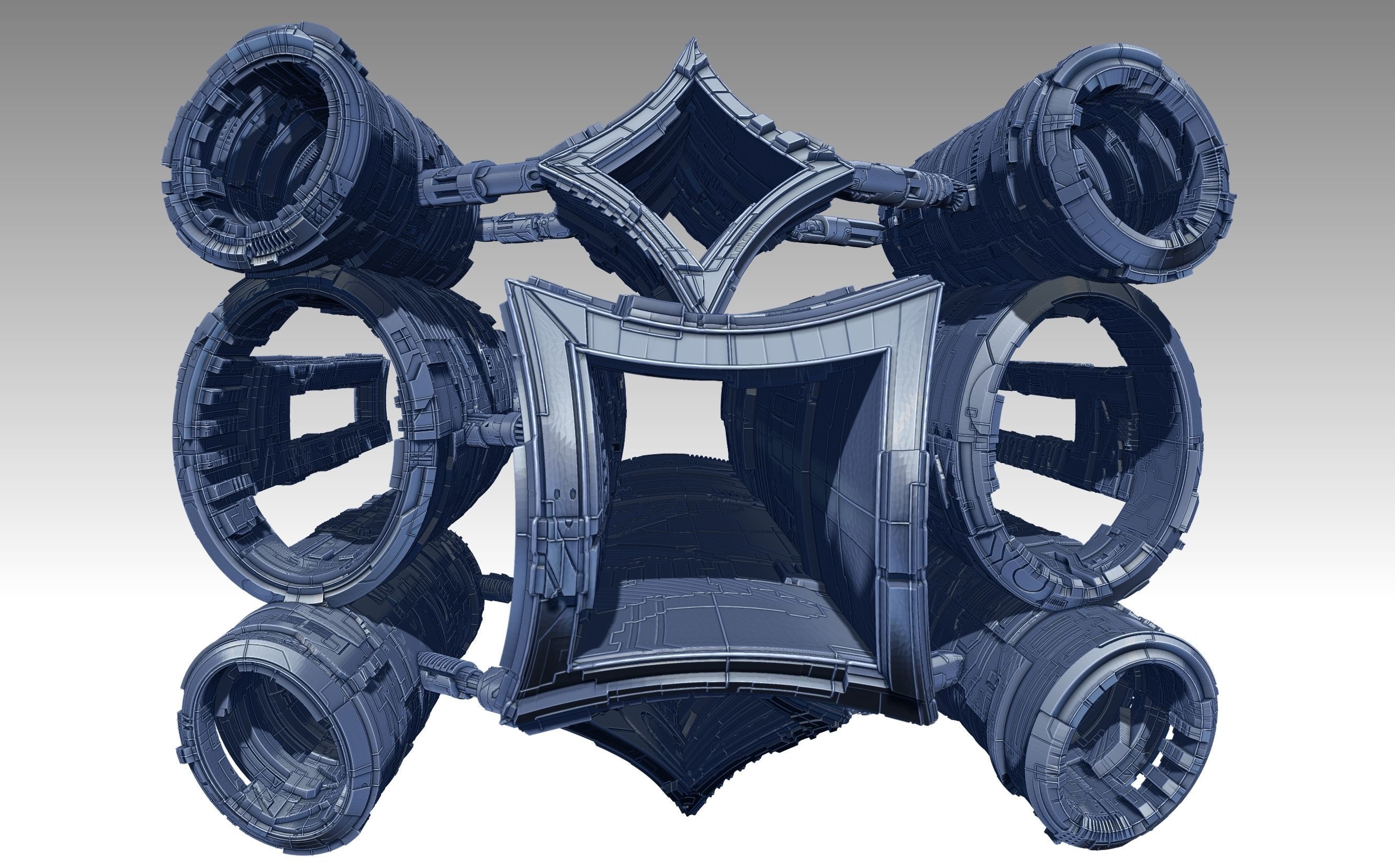 space equipment node 00143 3D model_16