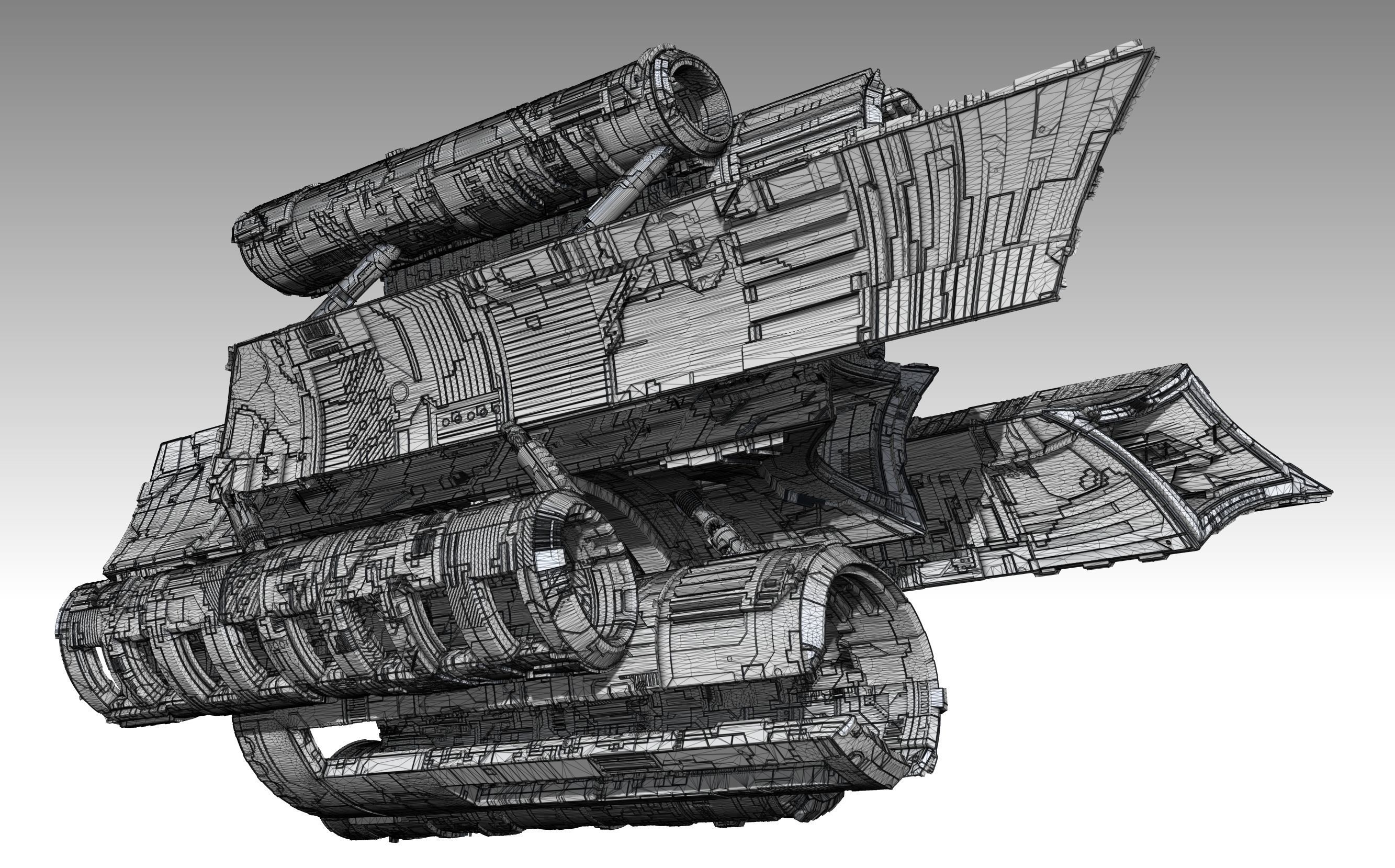 space equipment node 00143 3D model_8