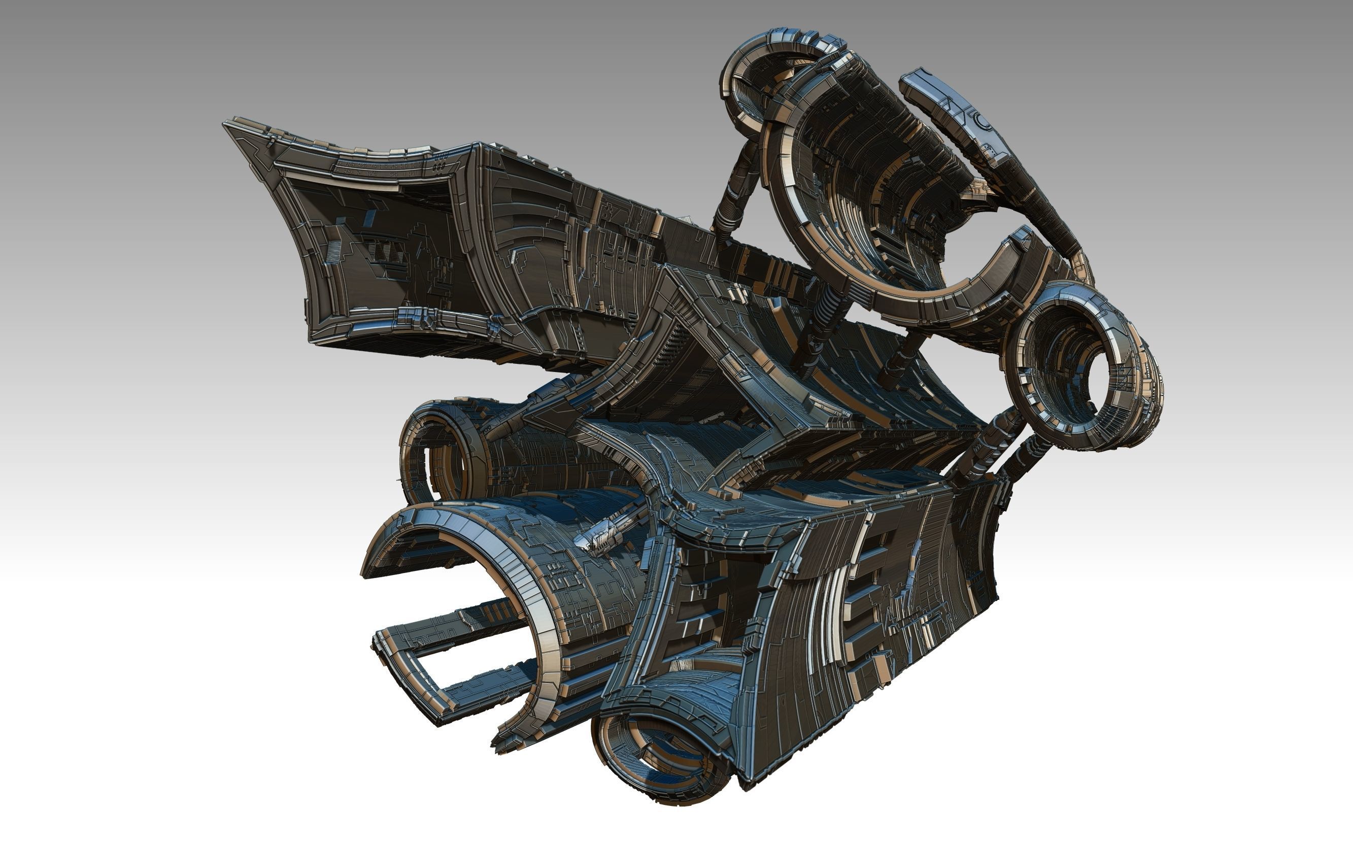 space equipment node 00143 3D model_9