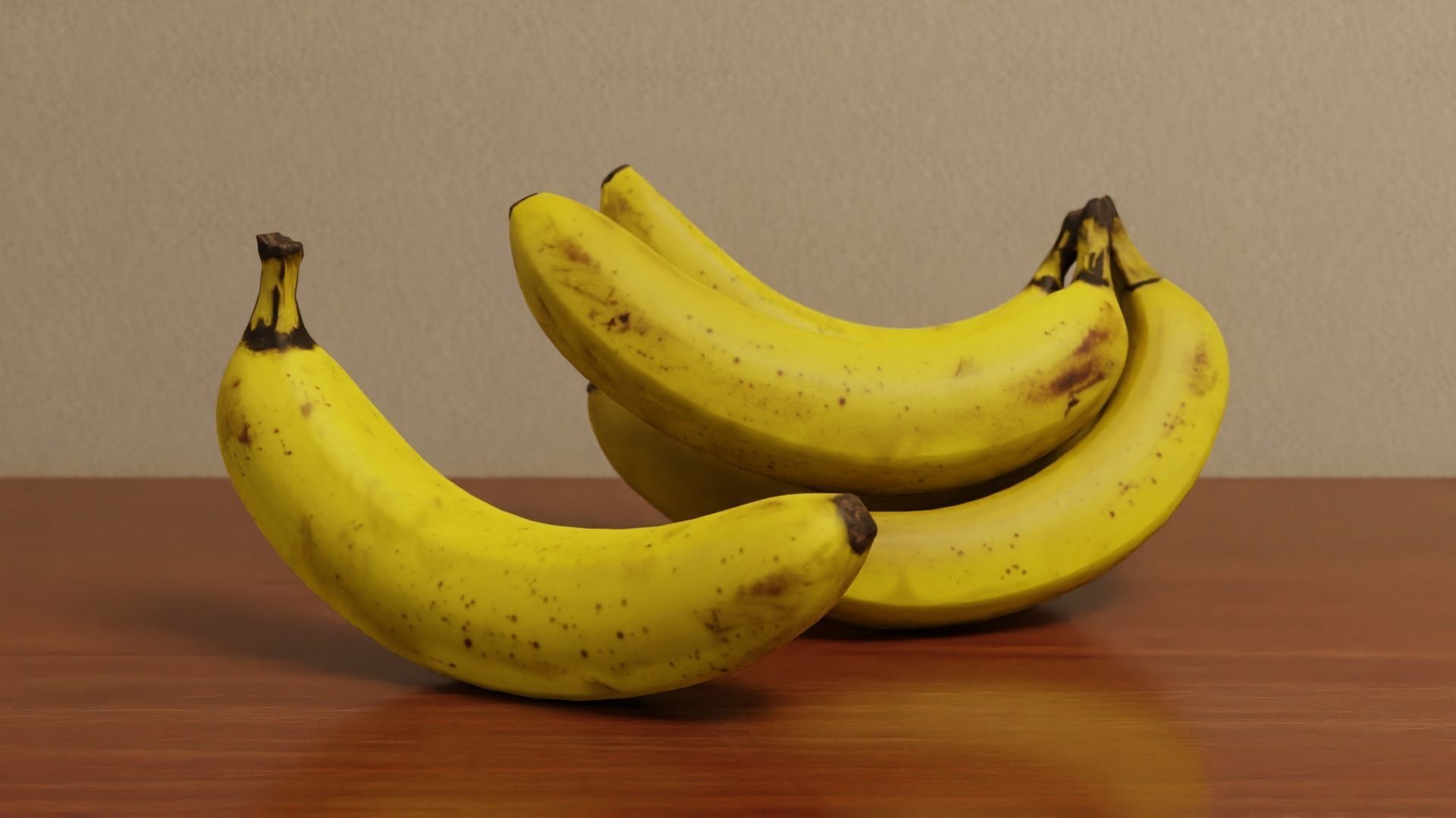  Fruit bowl apples bananas and oranges 3D model_12