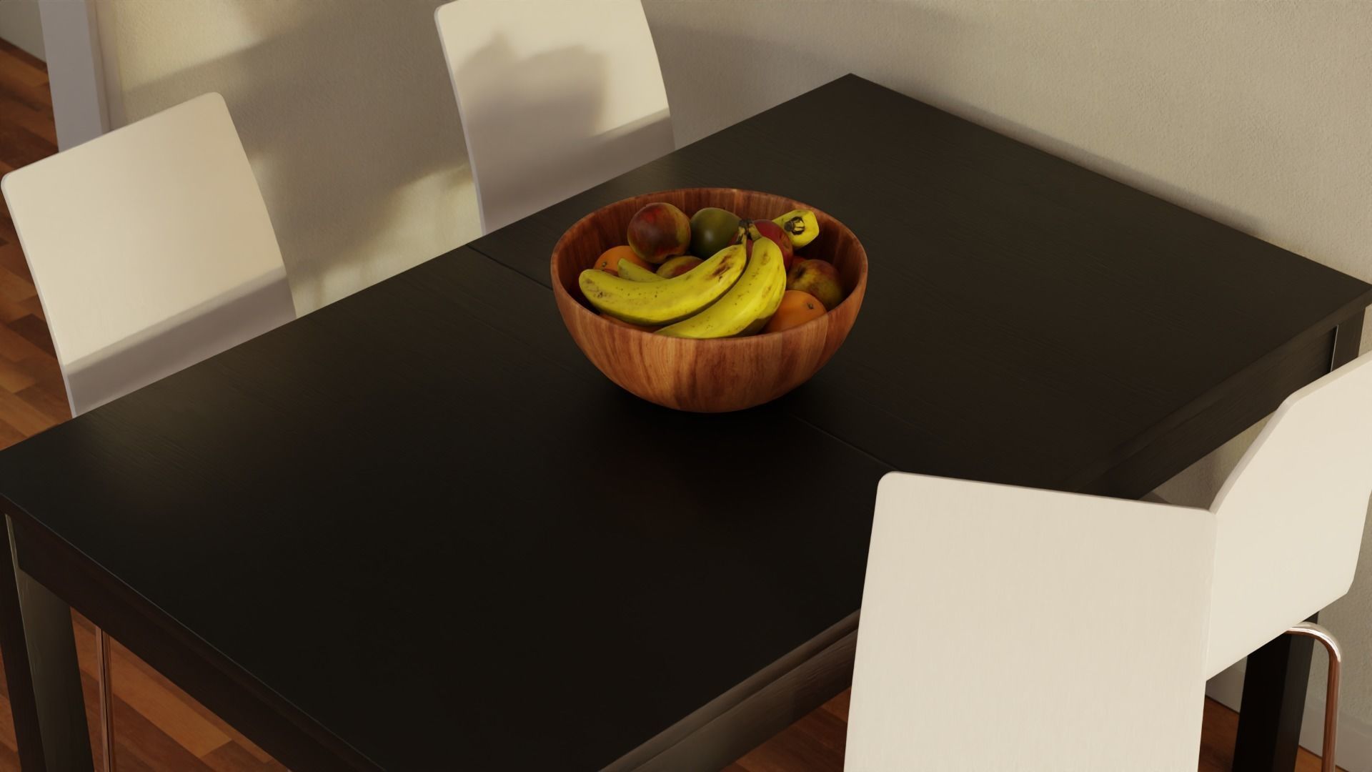  Fruit bowl apples bananas and oranges 3D model_5