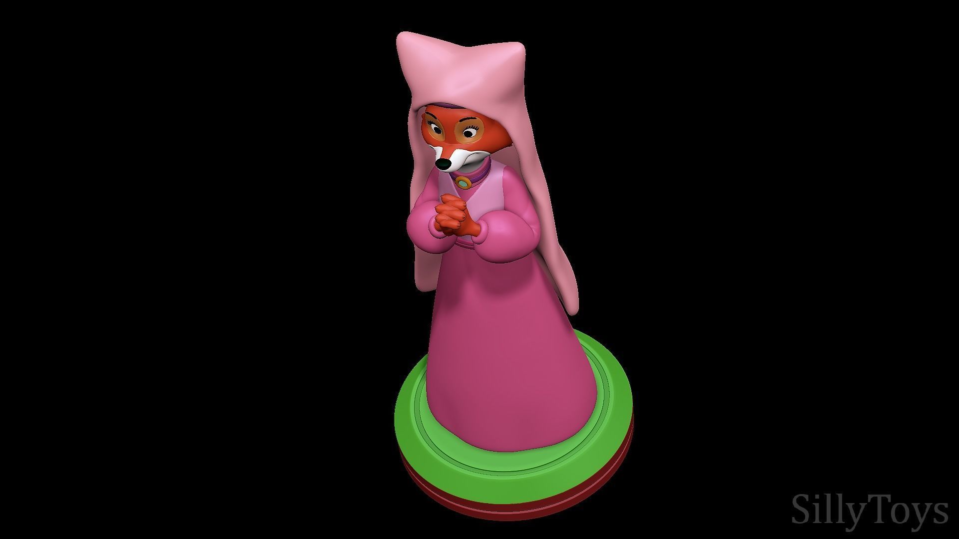 Maid Marian - Robin Hood 3D print model_5