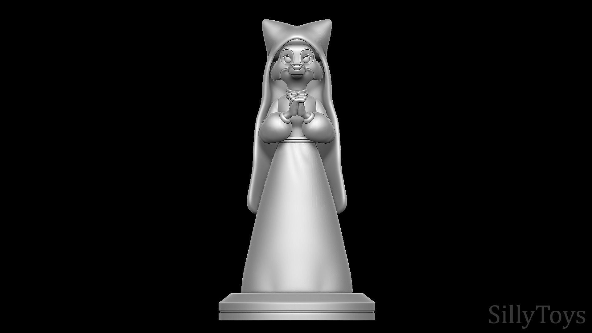 Maid Marian - Robin Hood 3D print model_6