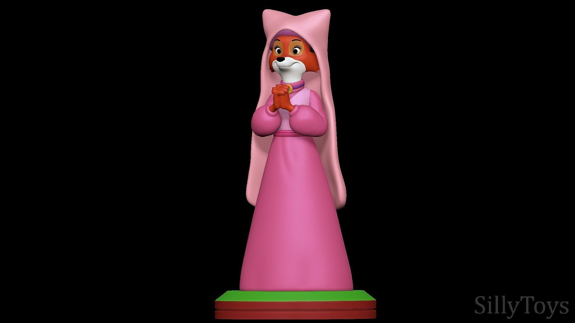 Maid Marian - Robin Hood 3D print model_2