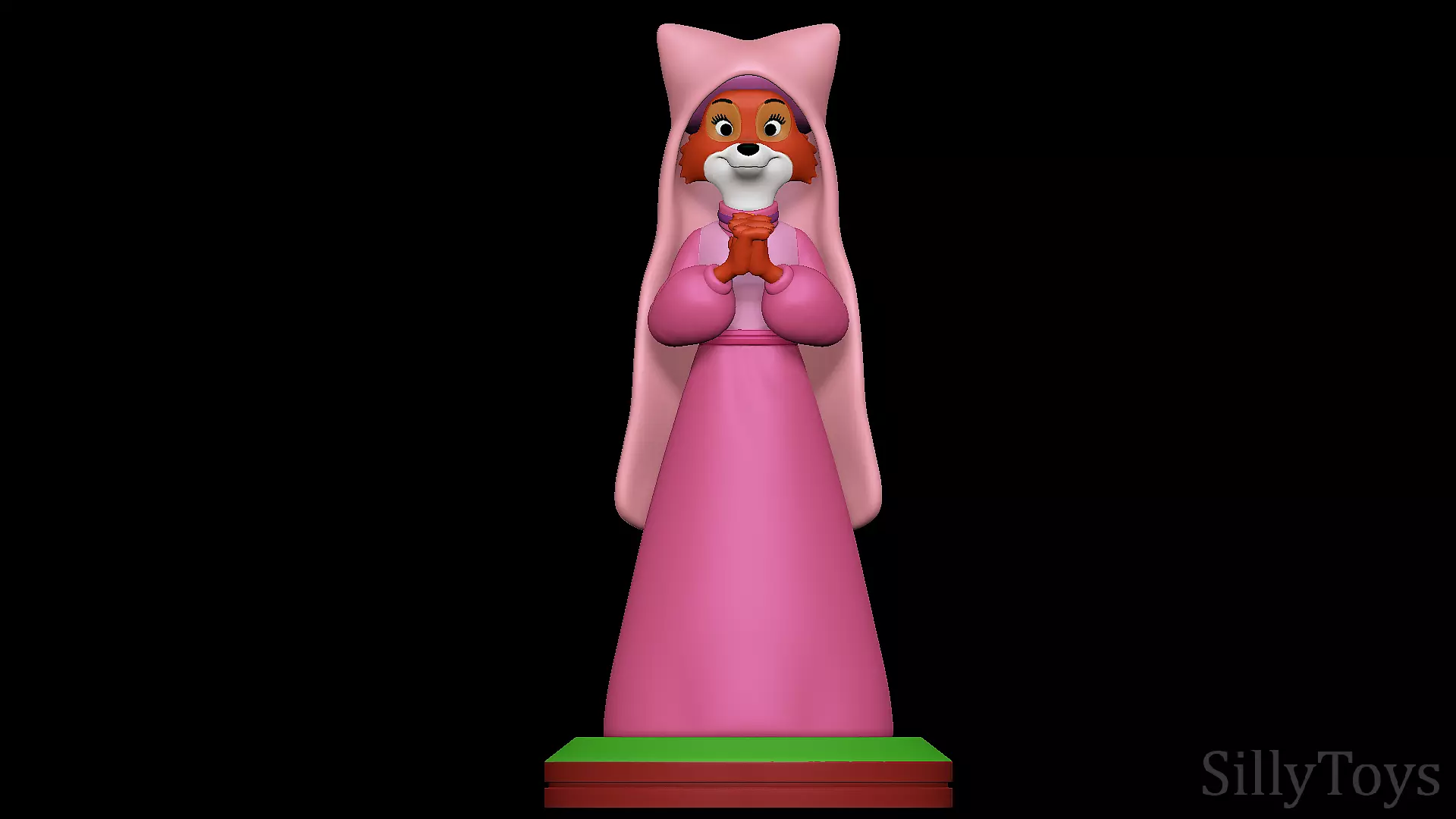 Maid Marian - Robin Hood 3D print model_0